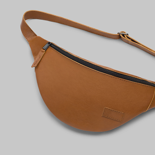 Leather fanny pack